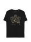 Cristo- 100% Organic Cotton. Fitted T-shirt. Black .Small.unisex 